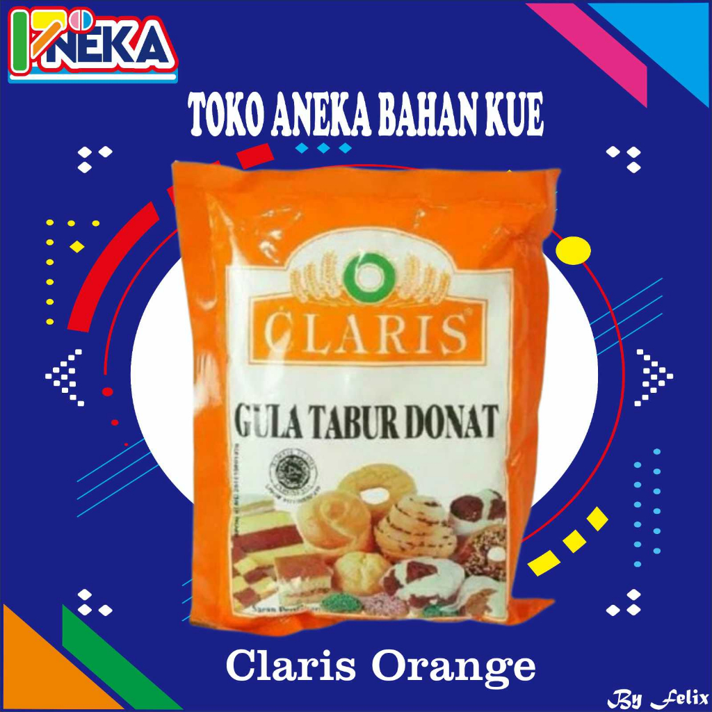 

Claris Orange Gula Tabur Donat 250gr