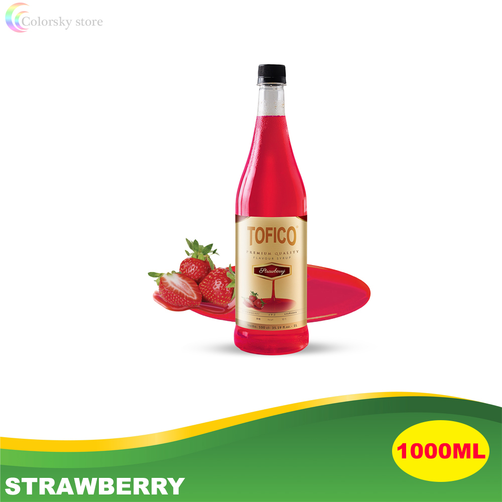 

TOFICO STRAWBERRY SYRUP 1000ML