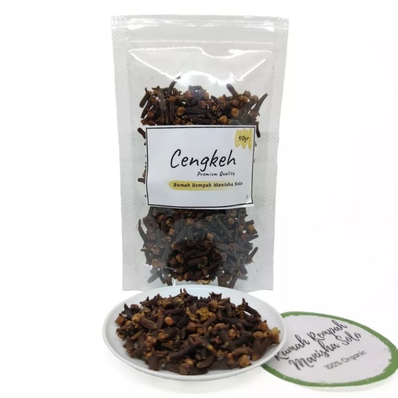 

Cengkeh Kering Rumah Rempah Manisha Solo 40gram