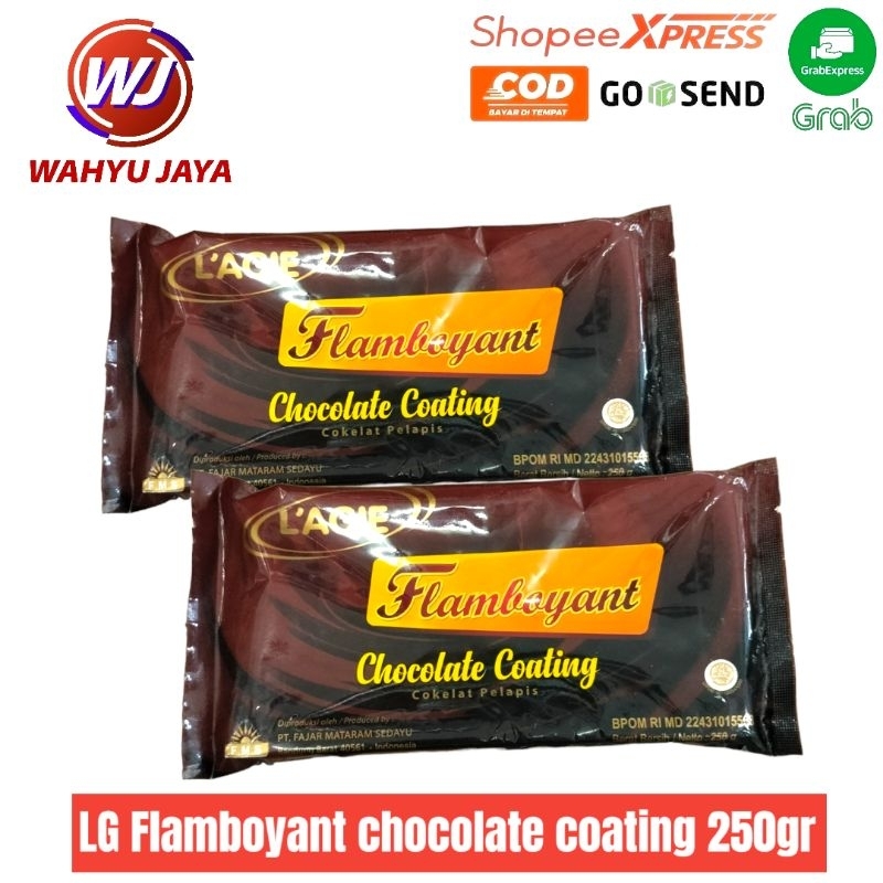 

lagie Flamboyan chocolate coating 250gr