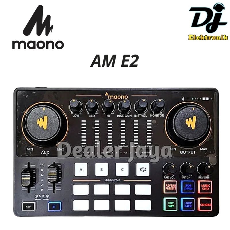 Soundcard Maono AM E 2 / AM E2 - Maonocaster Streaming Podcast