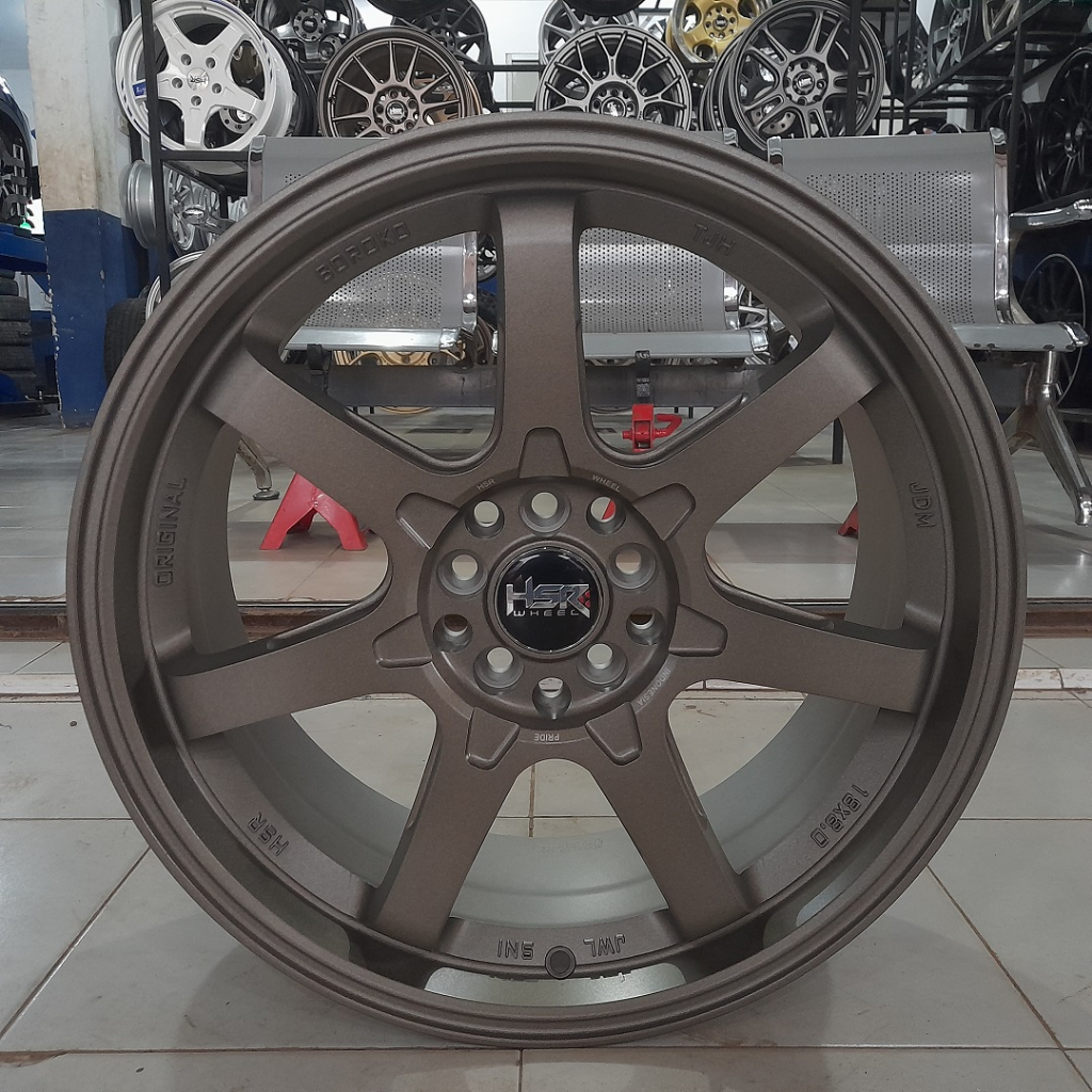 velg mobil ring 18 pelek hsr type boroko tjh ring 18 velk mobil lubang baut 5 murah