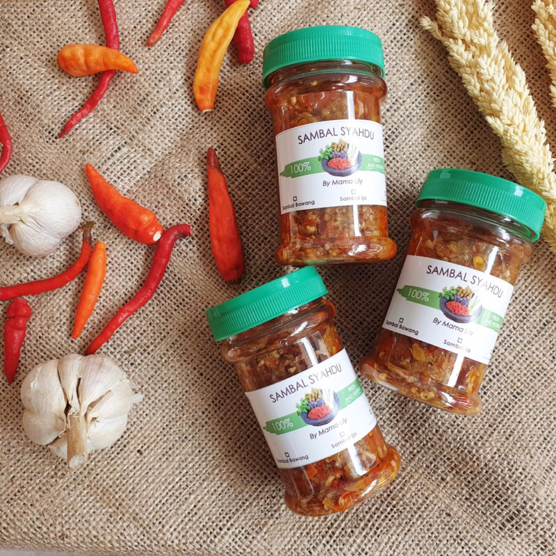 

SAMBAL BAWANG & SAMBAL IJO SYAHDU 100% FRESH