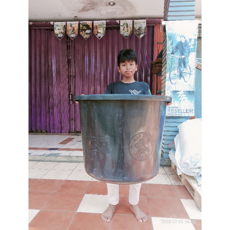 Pot Tanaman Karet Jumbo 85/Pot Bunga Tanaman Karet Jumbo Merk Yasindo 85 Liter