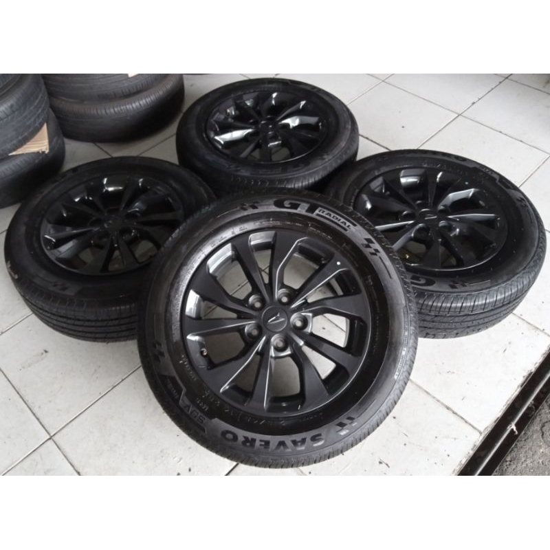 Velg Mobil Original Terios Ring 16 H5x114 Plus Ban GT 215 65 R16 Buat Rush Inova Grand max Luxio Apv