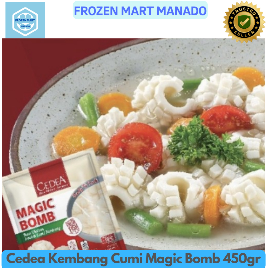 

Cedea Kembang Cumi Magic Bomb 450gr - Frozen Mart Manado (Frozen Food Manado)