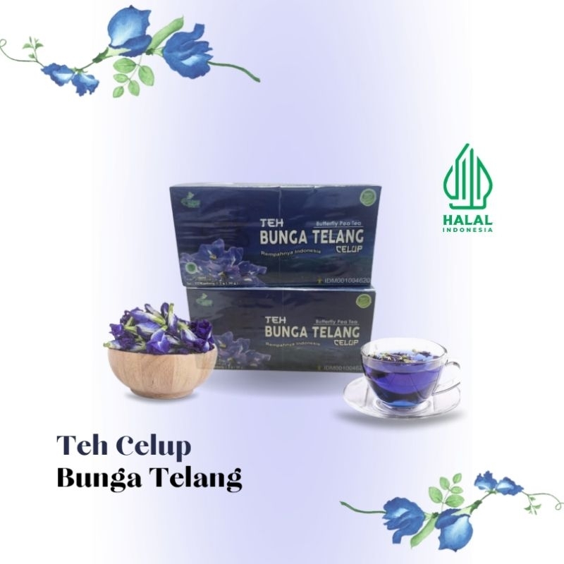 

Teh Bunga Telang Celup (100% BAHAN ALAMI)