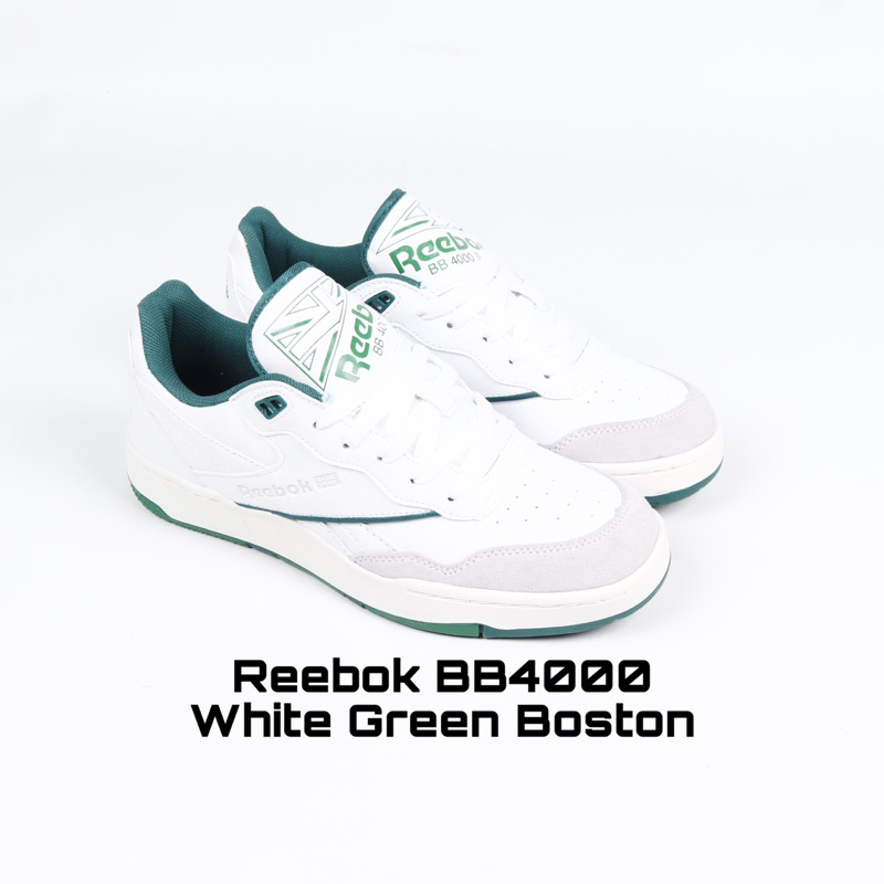 Sneakers Reebok BB4000 White Green Boston