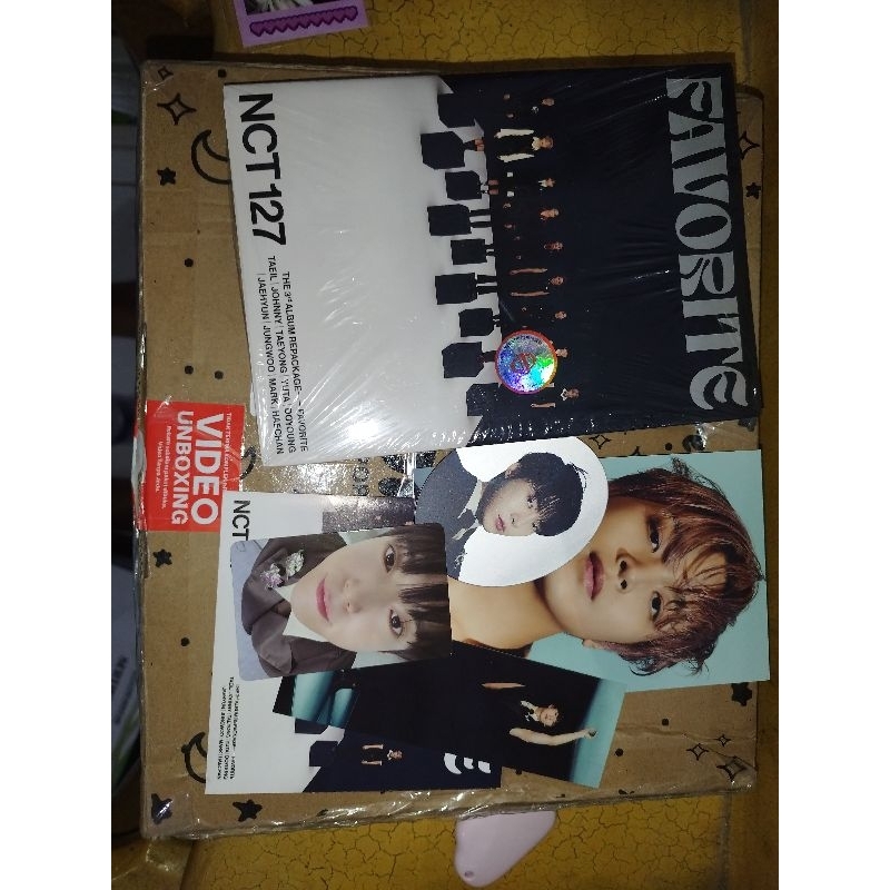 Album favorite NCT 127 classic ver unsealed Doyoung set