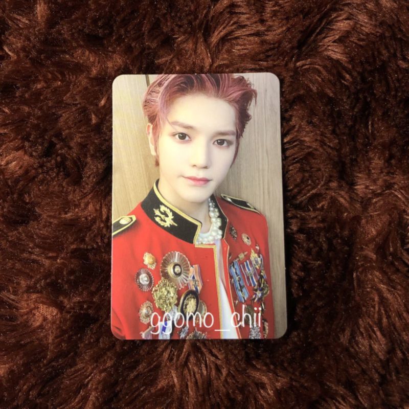[Ready] taeyong nct 127 1st player tfr the final round kihno album photocard pc official