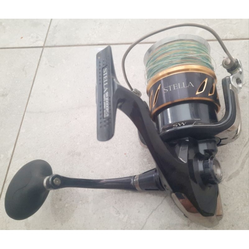 reel shimano stella 20000pg dan rod spinning mcwork north blue 496 HS