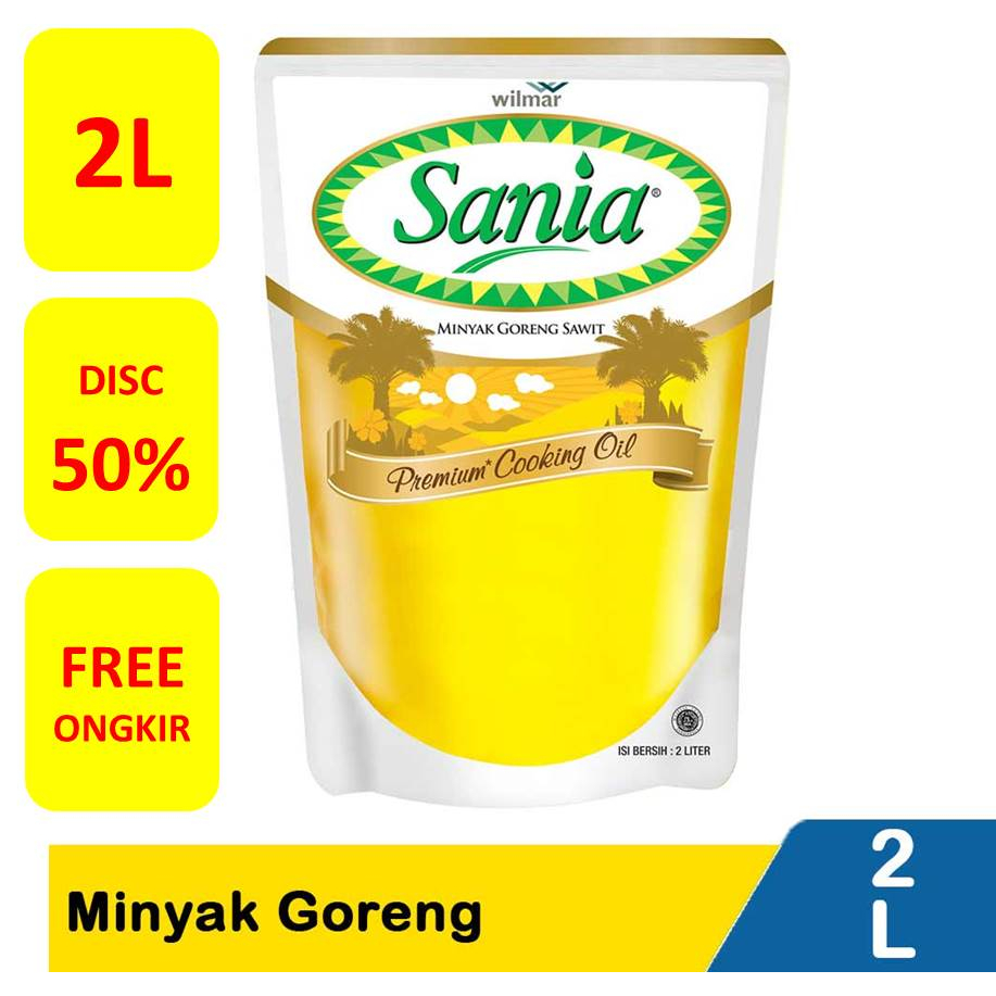 

MINYAK SANIA 2 LITER