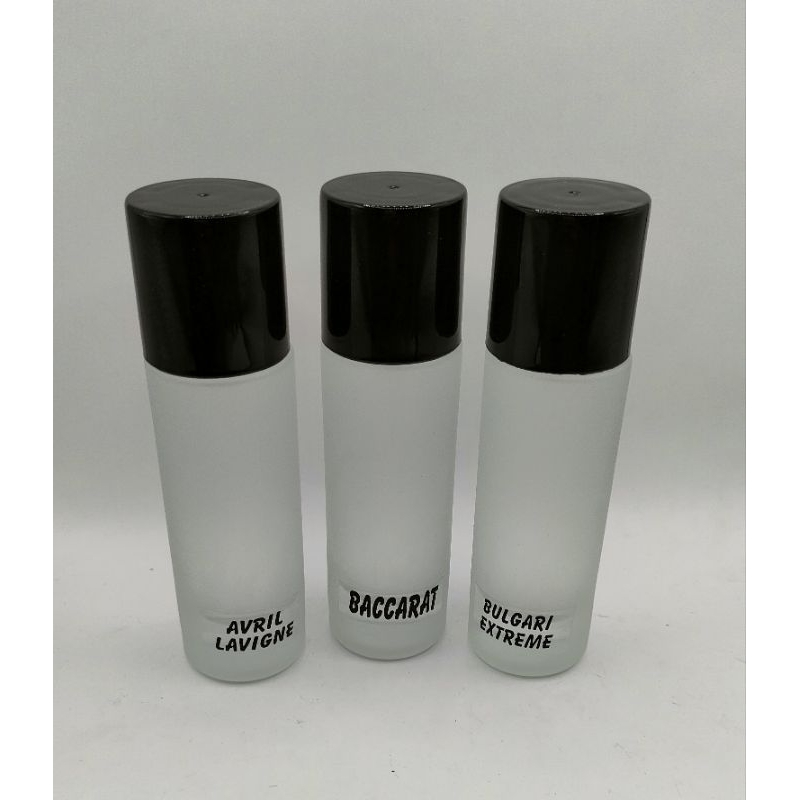 parfum refill -+30ml botol doff tutup hitam