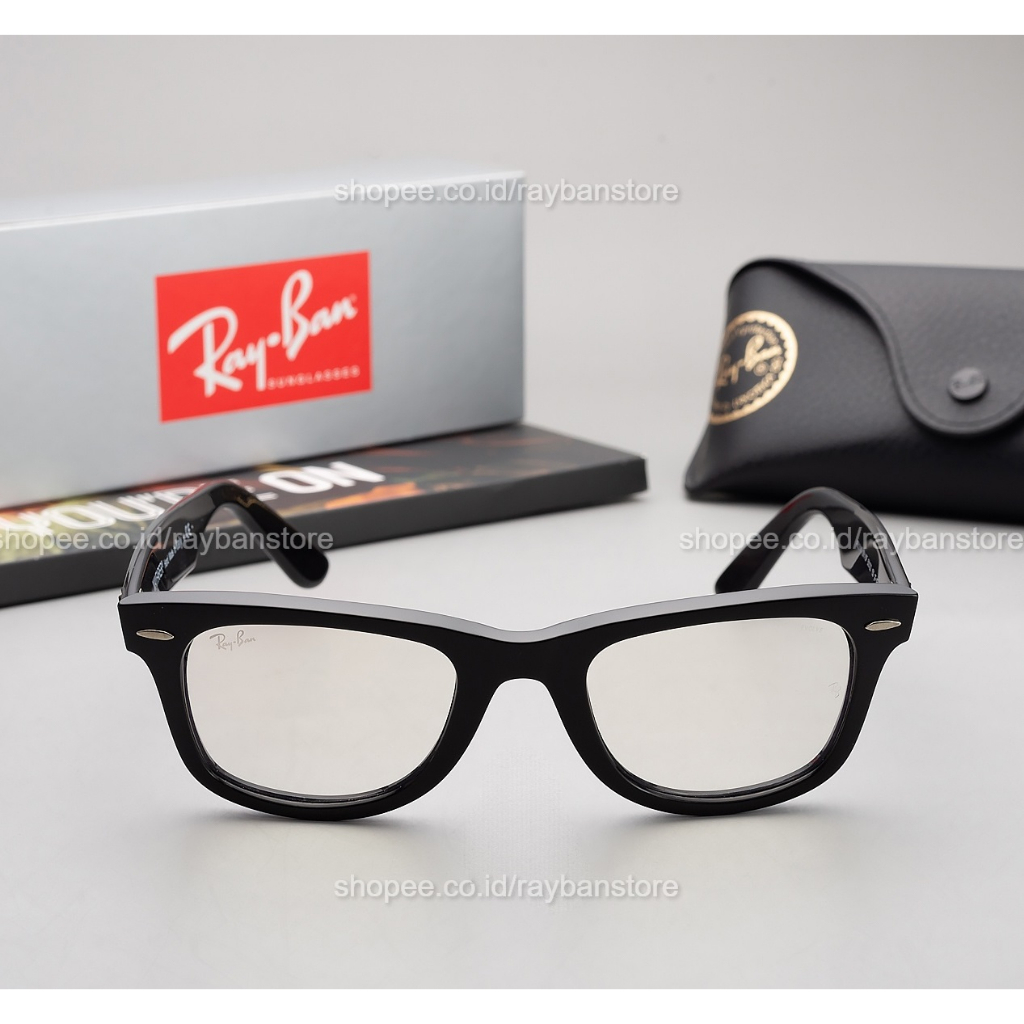 Kacamata Ray Ban Wayfarer RB2140 Original Photochromic Original