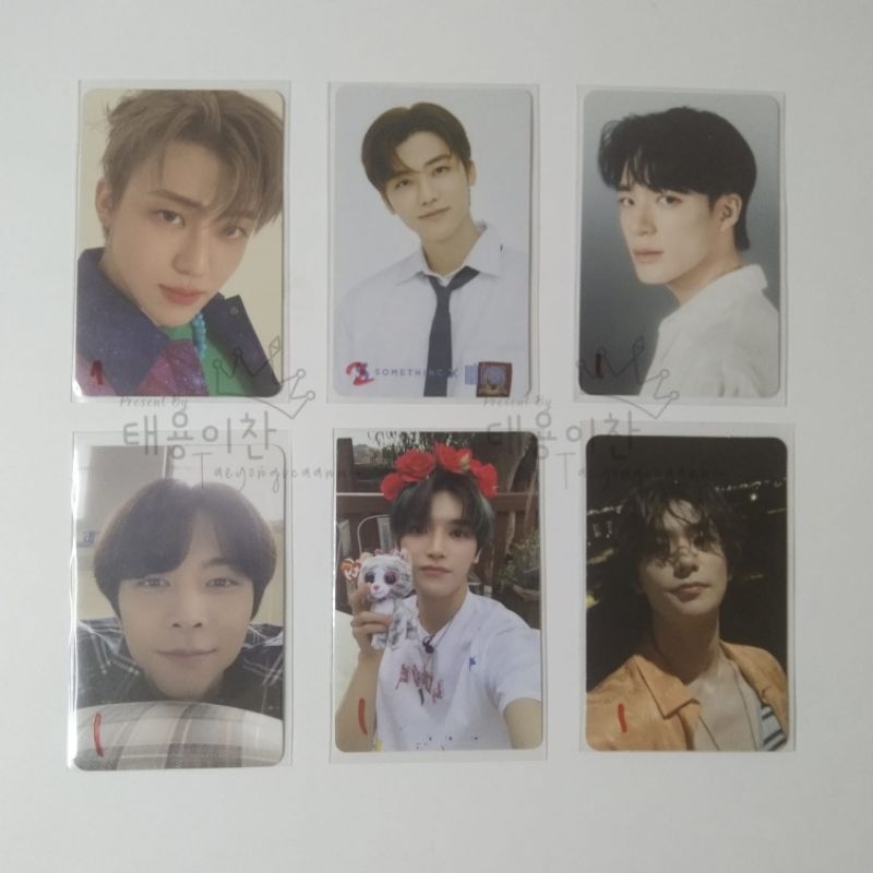 Photocard Jaemin Jeno NCT Dream Jaehyun Johnny Taeyong NCT 127 Sticker Sometinch Dicon Beatbox