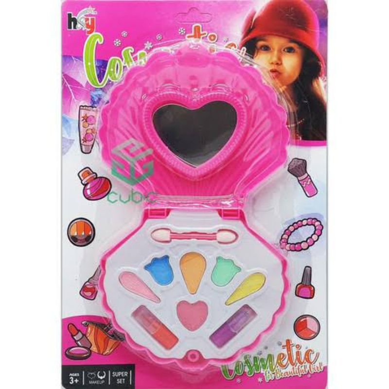 Mainan anak perempuan make up kerang | Mainan Anak Perempuan make up Kerang