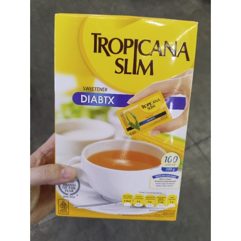 

TROPICANA SLIM DIABETIC 2gr x 100scht