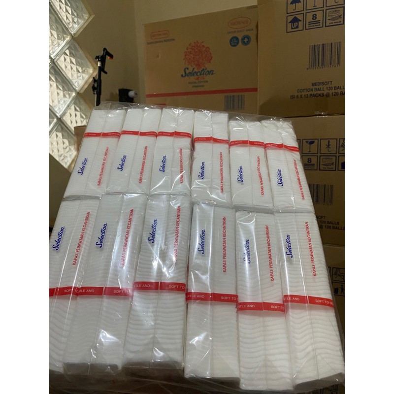 PAKET MURAH Bundling 12 Pcs Selection Kapas Wajah 35 gr Kontrol Minyak Semua Jenis Kulit Pemutihan B