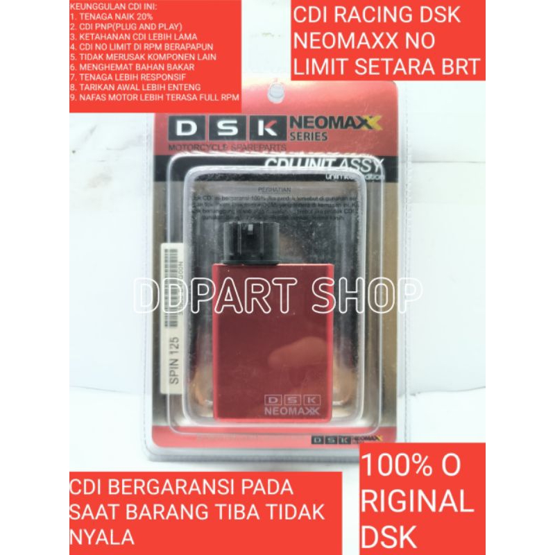 CDI DSK UNLIMER RACING SPIN 125 SKYDRIVE 125