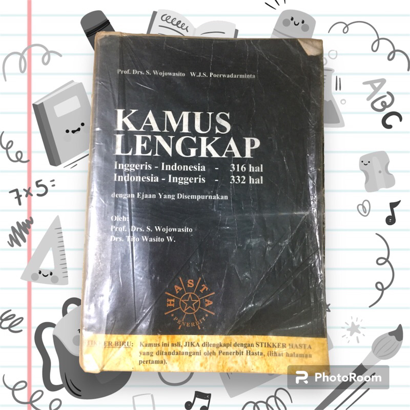 

KAMUS LENGKAP (Inggris-Indonesia) (Indonesia-Inggris)