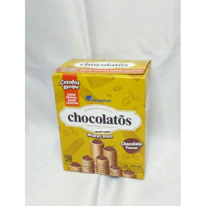 

Chocolatos Wafer Roll isi 24