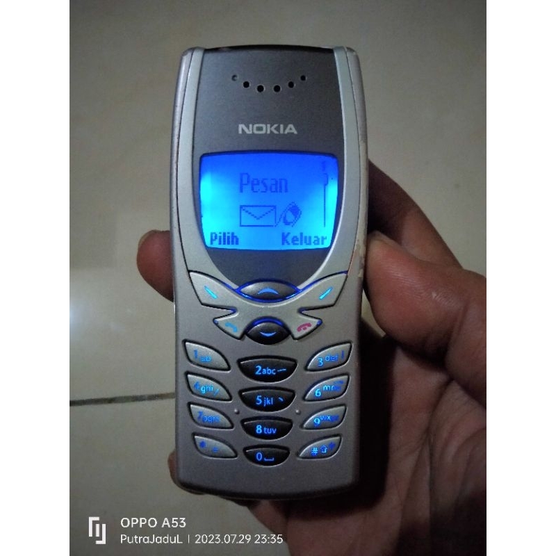 Nokia 8250 Bahan Nyala Normal Original Mulus Jadul Langka Unik Imut Speaker Bass Stereo Joss Nostalg