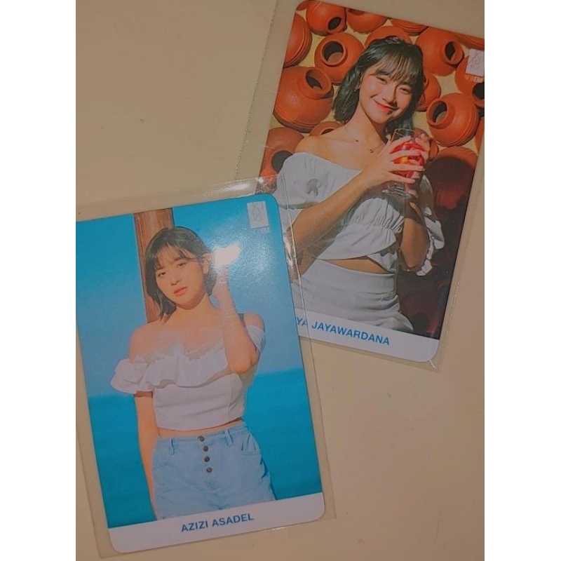 PHOTOCARD JKT48 SUMMER FESTIVAL FREYA & ZEE