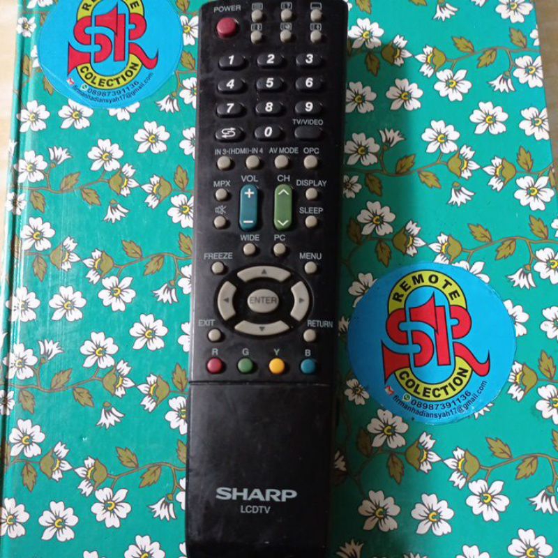 Remote lcd sharp aquos ori