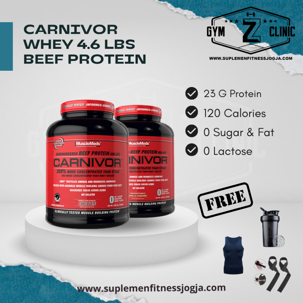 Musclemeds Carnivor Whey 4.5lbs Beef Protein Isolate