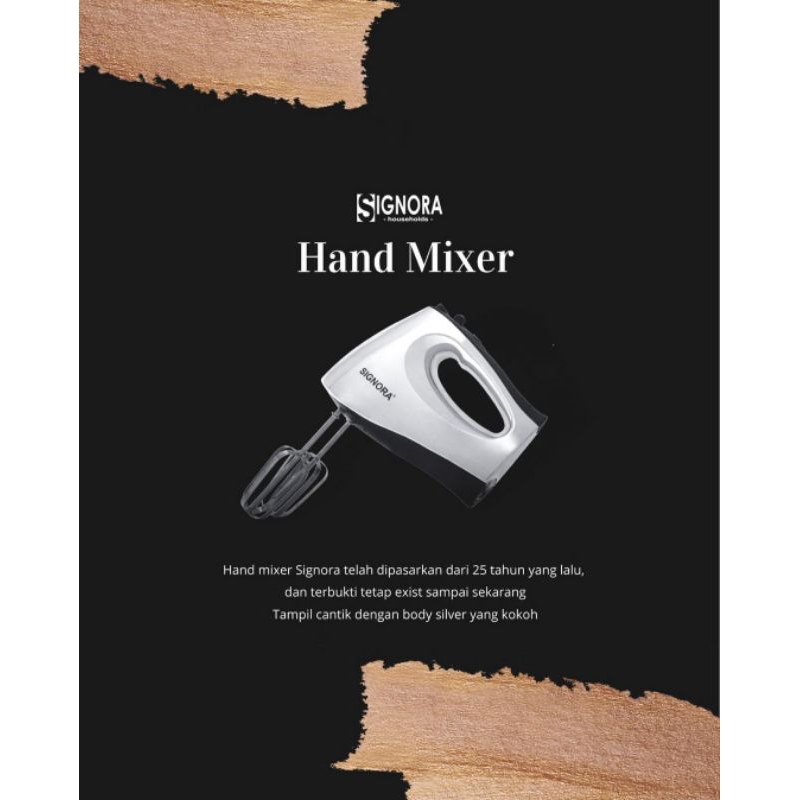 HAND MIXER TERBAIK, HAND MIXER SIGNORA