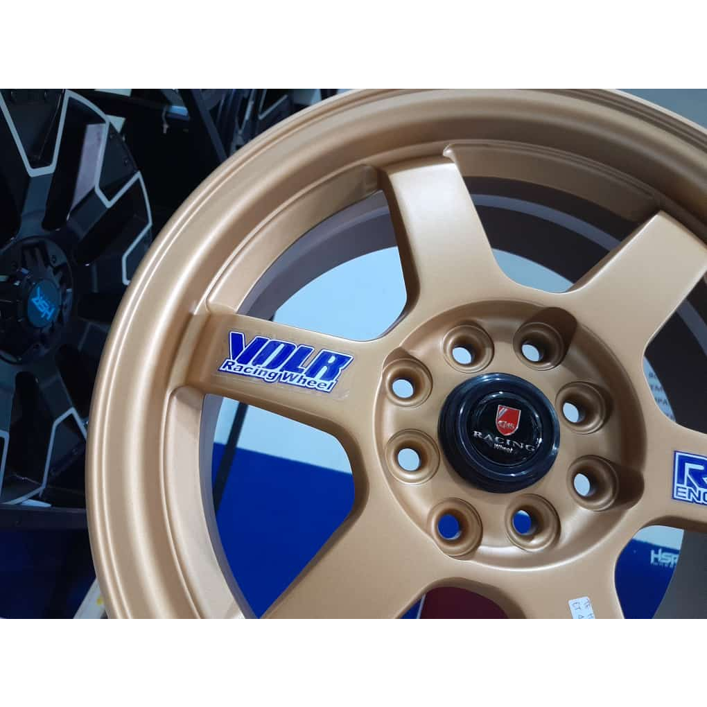 pelek mobil ring 15 velk te37 ring 15 velg mobil lubang baut 4 murah