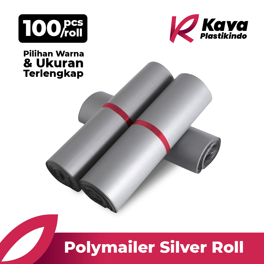 

Plastik Kemasan Polymailer Silver Roll