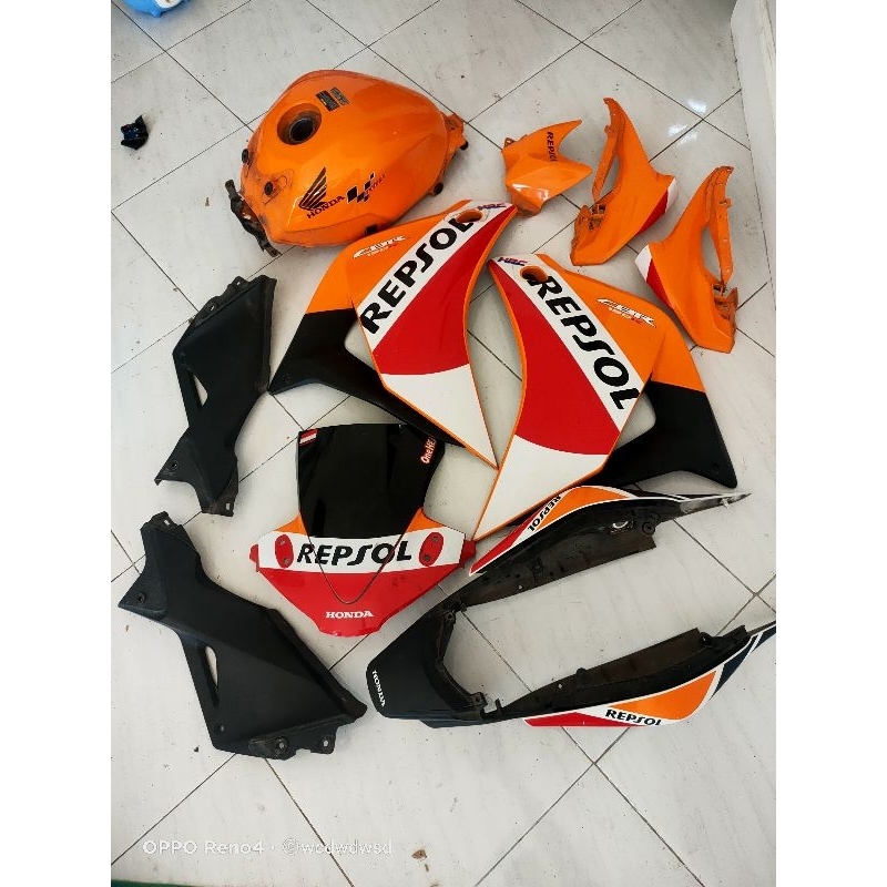 body set honda cbr 150fi cbu thailand full fairing CBR 150R KPP bodi plastik tanki lampu cbr 150 inj