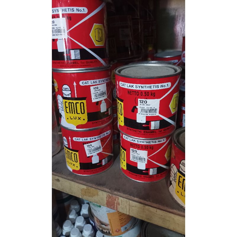 cat emco besi dan kayu 1/2kg