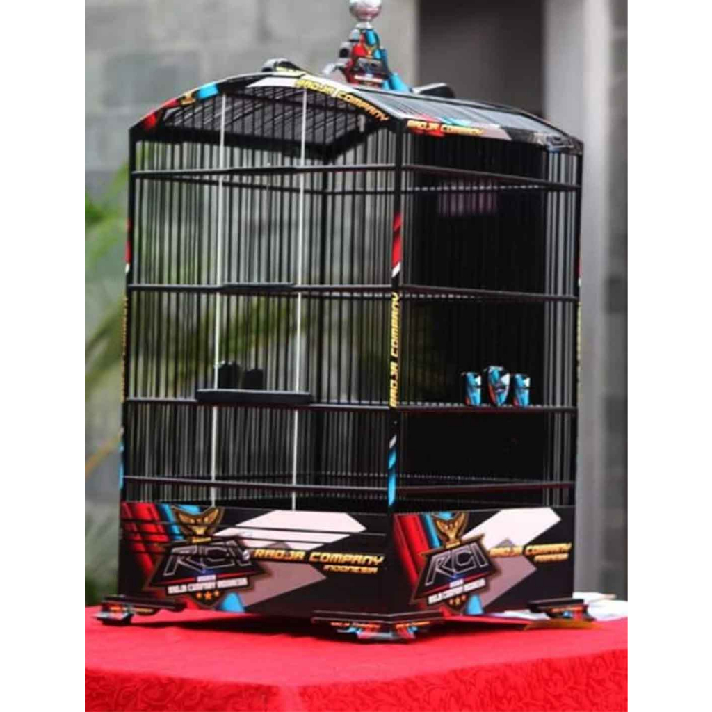 STIKER DECAL RCI STIKER DECAL SANGKAR KHOSAN RADJA DECAL KANDANG KHOSAN RADJA/STIKER DECAL SANGKAR R