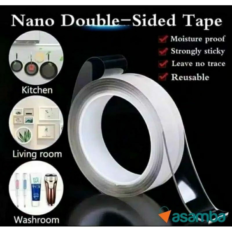 

Magic Double Tape Selotip Perekat Transparan
