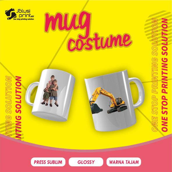 MUG MURAH / MUG COSTUME / SOUVENIR MUG / SABLON MUG