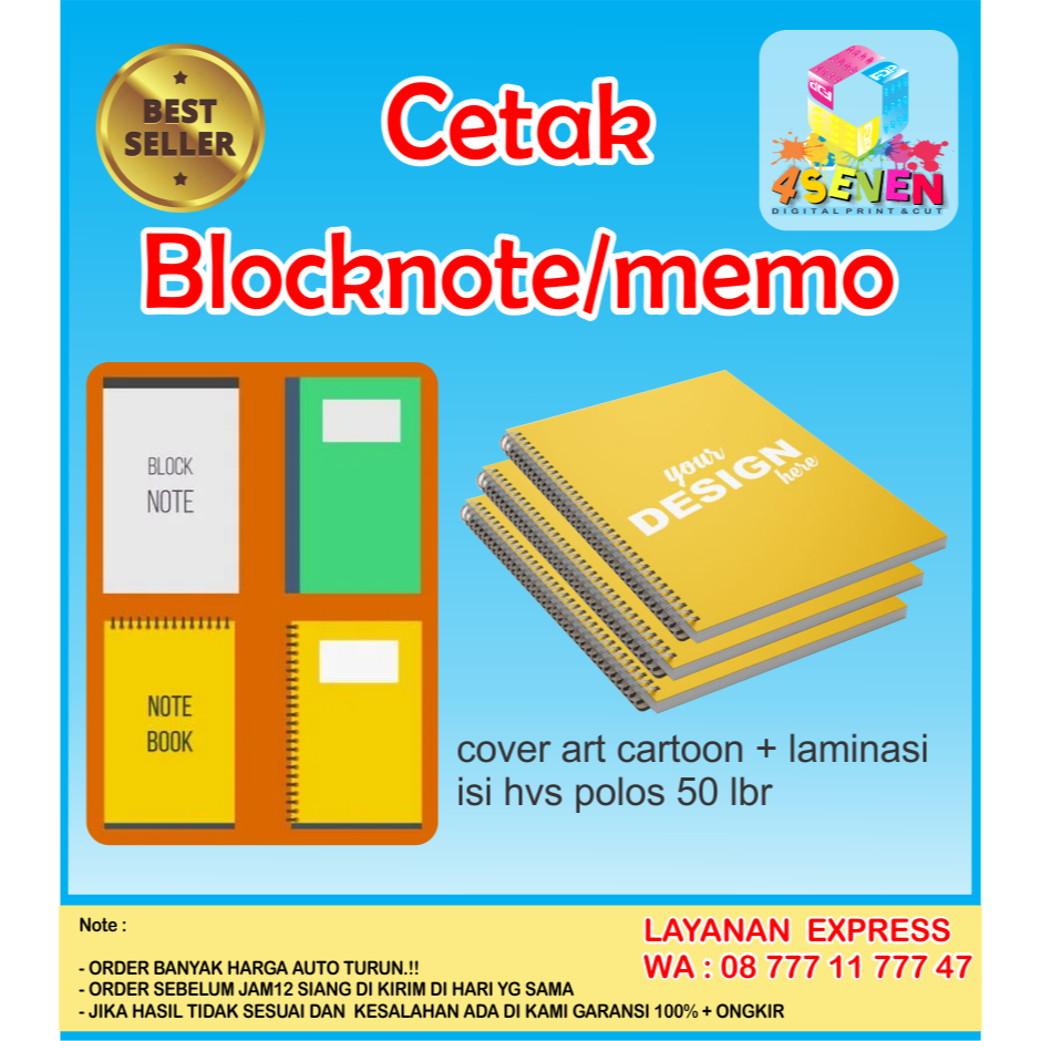

CUSTOME BUKU MEMO/NOTE/CATATAN |A6 & A5