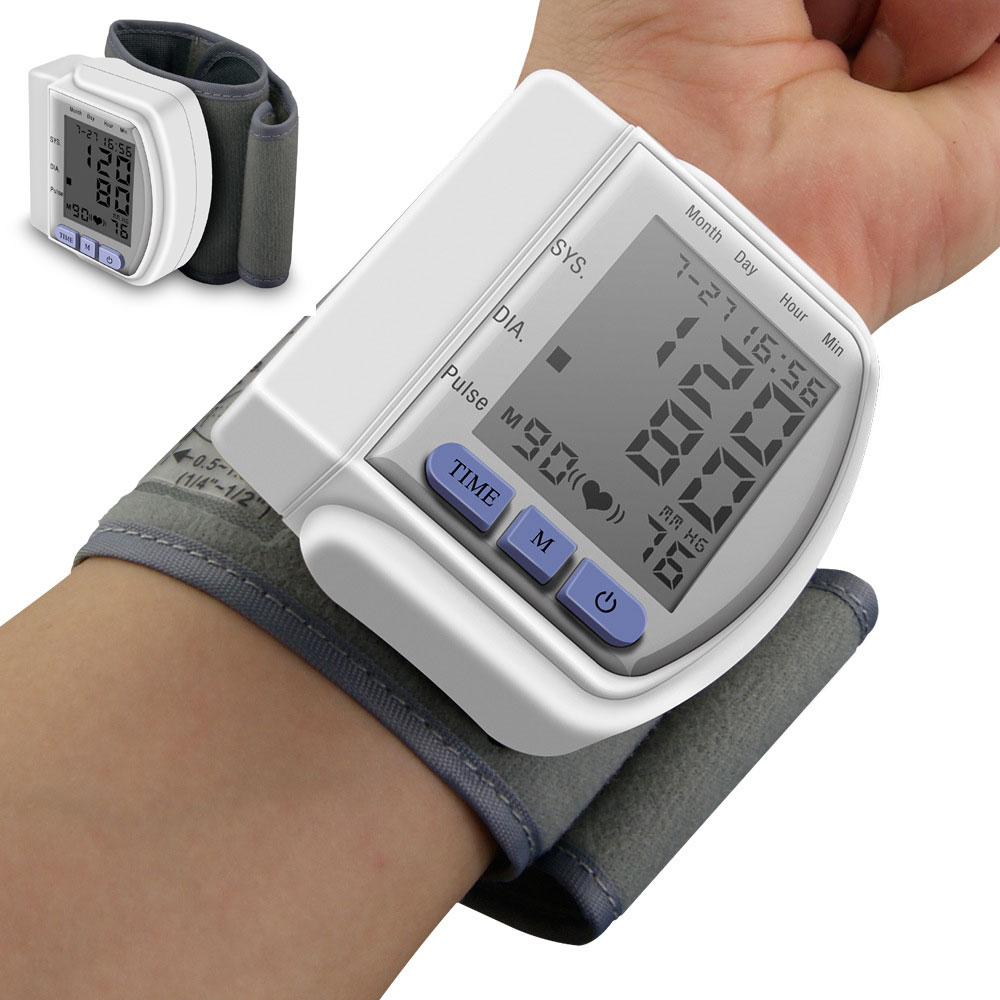 Tensimeter Digital Pergelangan Tangan  Alat Pengukur Tekanan Tensi Darah CK-102S