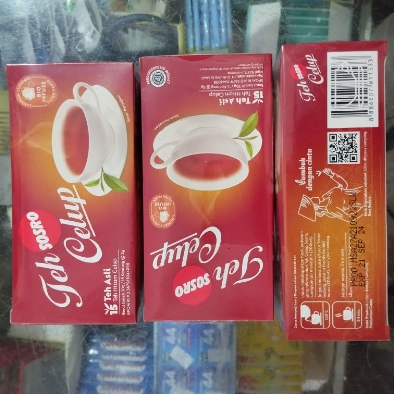 Teh Celup Sosro isi 15