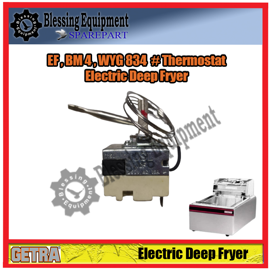 EF/ BM 4/ WYG 843 # Thermostat Deep Fryer GETRA