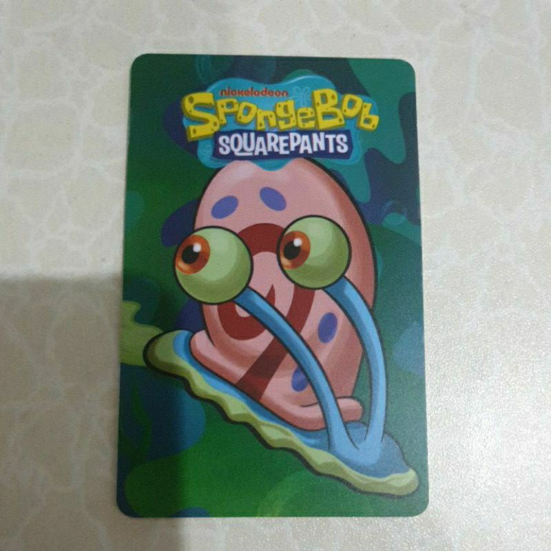 Kartu Timezone Spongebob Garry