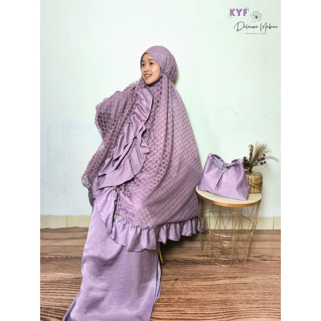 Mukena Rawdah Aljannah By Dalanova | Mukena Dewasa Dalanova