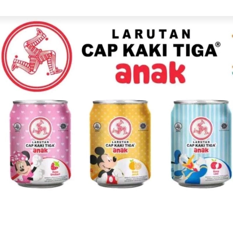 

Larutan cap kaki 3 anak |250ml