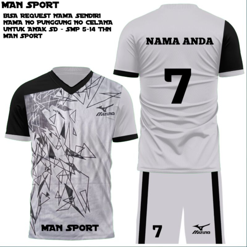 jersey olahraga anak-anak cewek cowok baju futsal voly tenis badminton sepak bola volley murah Jerse