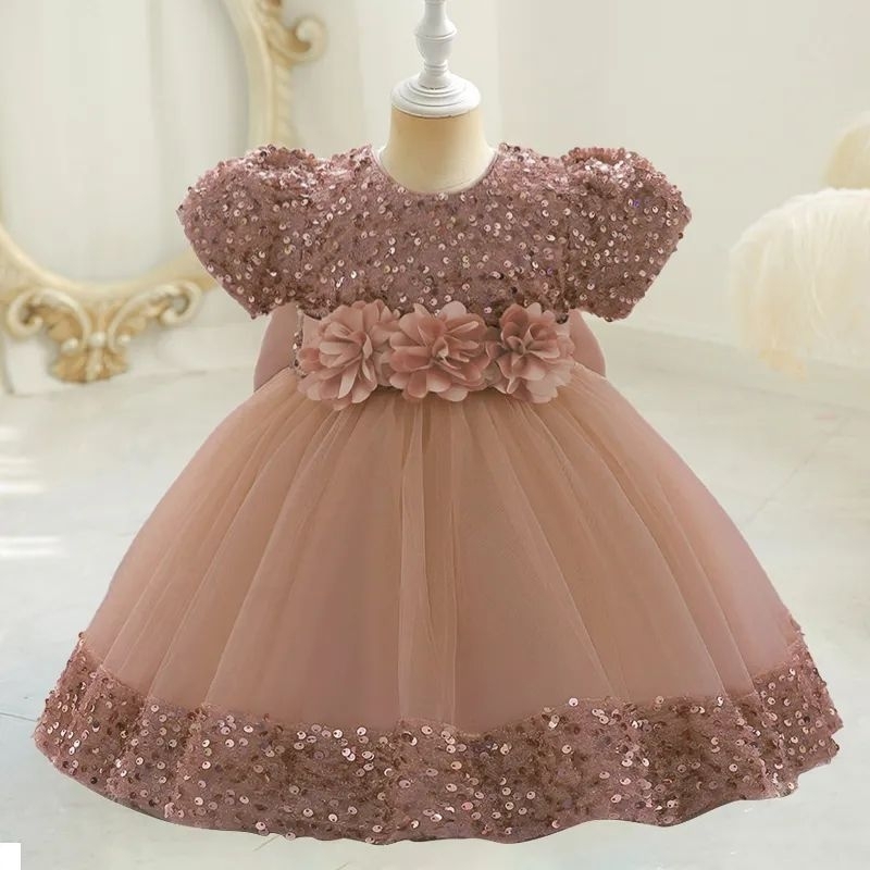 Toddler Baby Sequin Party Dress