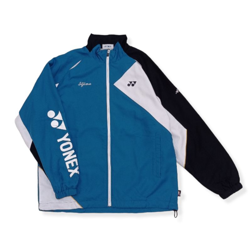 Jaket yonex badminton color block second