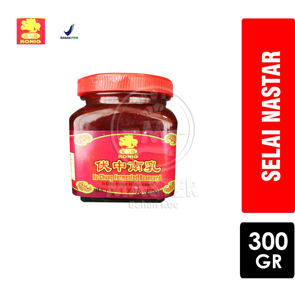 

Fu-Chung Beancurd Red / Tahu Merah Fermentasi [Botol 300gr]
