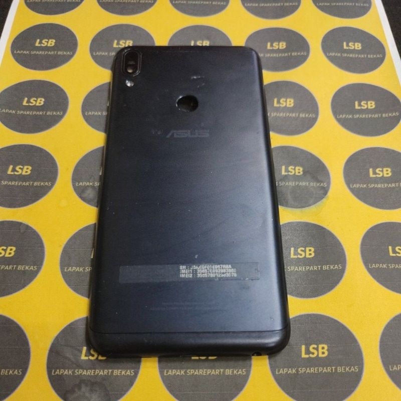 BACKCOVER ASUS ZENFONE MAX PRO M1 ZB602KL ORIGINAL BEKAS