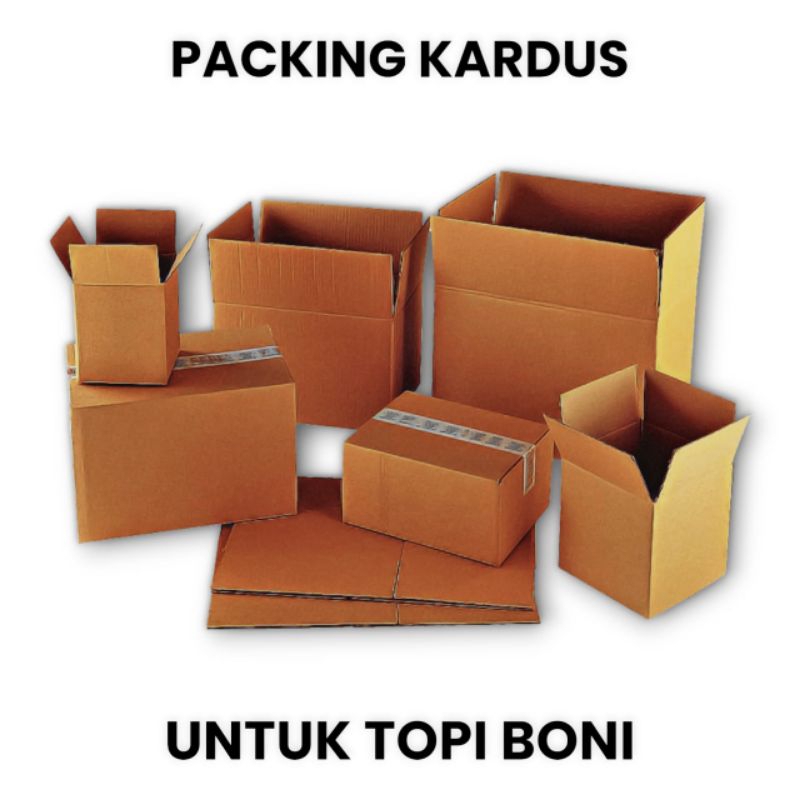 

(~READY**)KARDUS PACKING BISA COSTOOM UKURAN